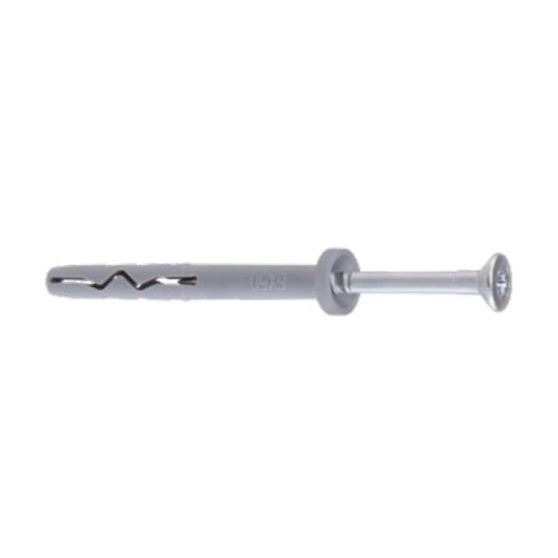 Cheville à frapper collerette cylindrique — SMKC 5 × 35 mm — Boîte de 200 pièces