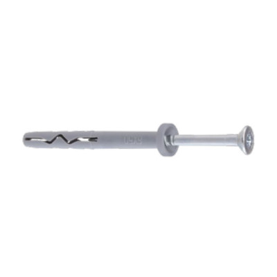 Cheville à frapper collerette cylindrique — SMKC 6 × 50 mm — Boîte de 200 pièces