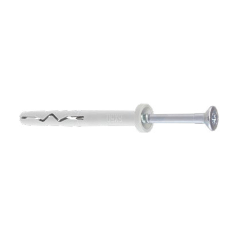 Cheville à frapper collerette cylindrique — SMNKC 8 × 120 mm — Boîte de 100 pièces