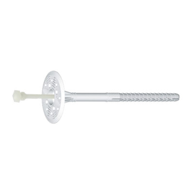 Cheville à frapper avec clou en plastique – grande profondeur d’ancrage — LFN 10 × 140 mm — Boîte de 200 pièces