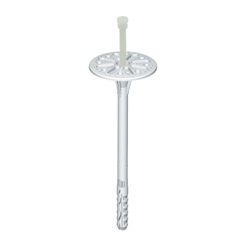 Cheville à frapper avec clou en plastique petite profondeur d’ancrage — LTX 10 × 180 mm — Boîte de 200 pièces