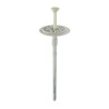Cheville à frapper avec clou en plastique avec plaque de fixation coulissante — FIXPLUG 8,0 × 110 mm — Boîte de 200 pièces