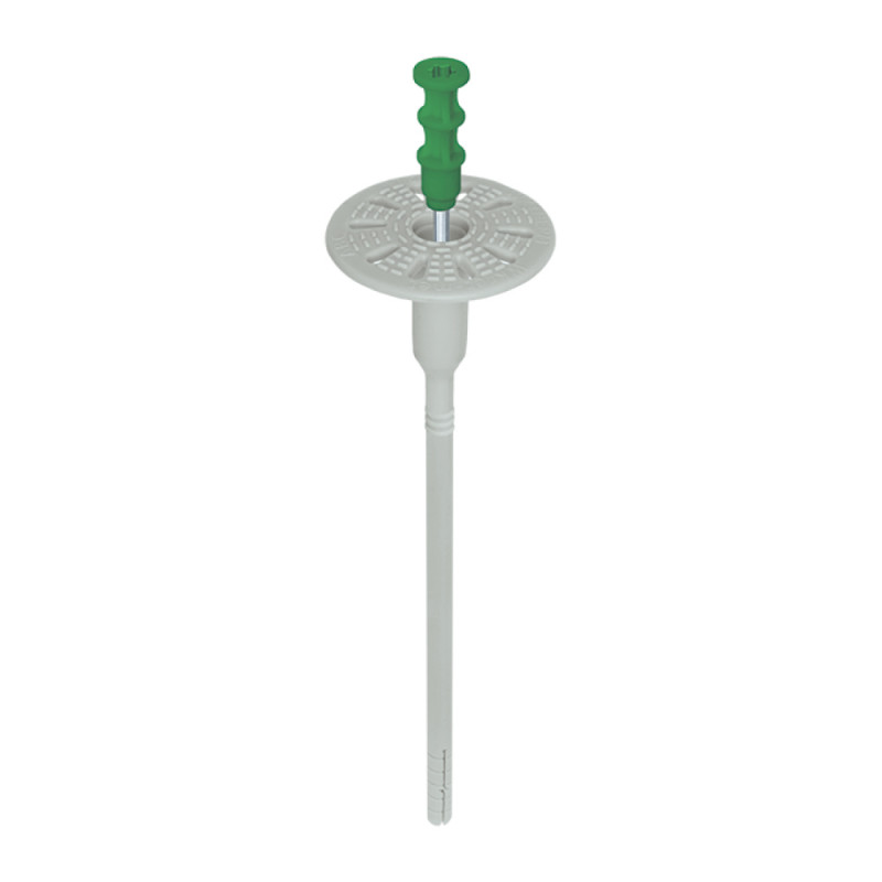 Cheville à visser avec clou en métal profondeur d’ancrage courte — WKTHERM-S 8,0 × 135 mm — Boîte de 200 pièces