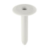 Cheville en nylon pour fixation d'isolation thermique et hydro-isolation des toitures plates — LINO — Boîte de 100 pièces