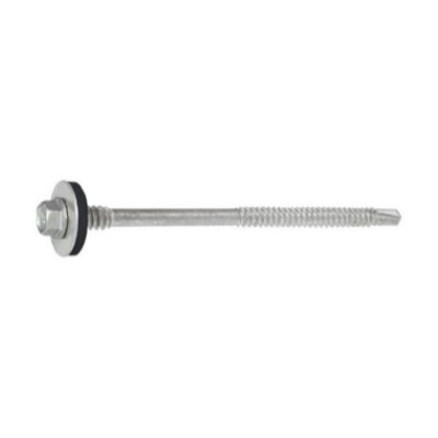 Vis autoperçeuse pour la fixation de panneaux sandwich dans un support en acier 6mm — WSW-6 5,5 × 65 mm — Boîte de 100 pièces