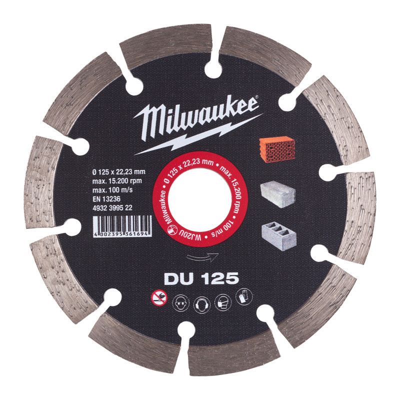 Disque Diamant Du 125Mm (X1) -Milwaukee Consommable
