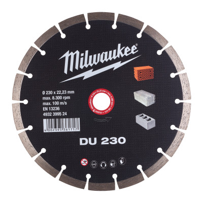 Disque Diamant Du 230Mm (X1) -Milwaukee Consommable