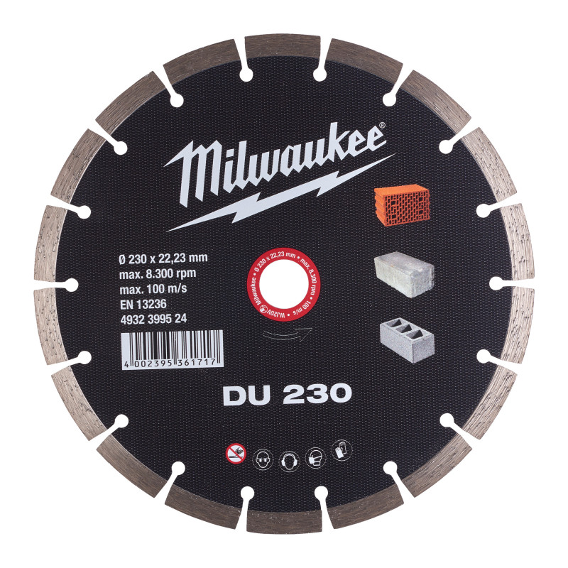 Disque Diamant Du 230Mm (X1) -Milwaukee Consommable