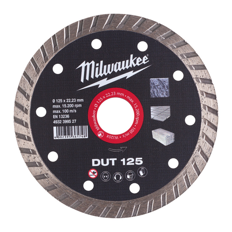 Disque Diamant Dut 125Mm (X1)-Milwaukee Consommable