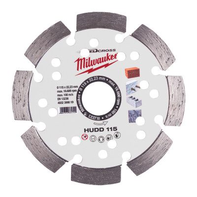 Disque Diamant Hudd 115Mm (X1)-Milwaukee Consommable