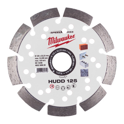 Disque Diamant Hudd 125Mm (X1) -Milwaukee Consommable