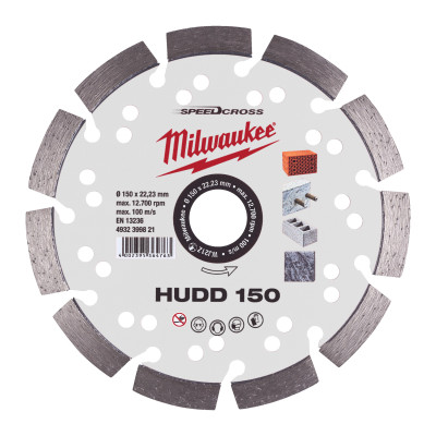 Disque Diamant Hudd 150Mm (X1)-Milwaukee Consommable