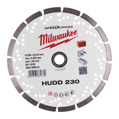 Disque Diamant Hudd 230Mm (X1)-Milwaukee Consommable