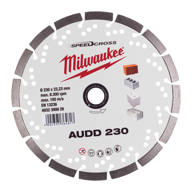 Disque Diamant Audd 230Mm (X1)-Milwaukee Consommable