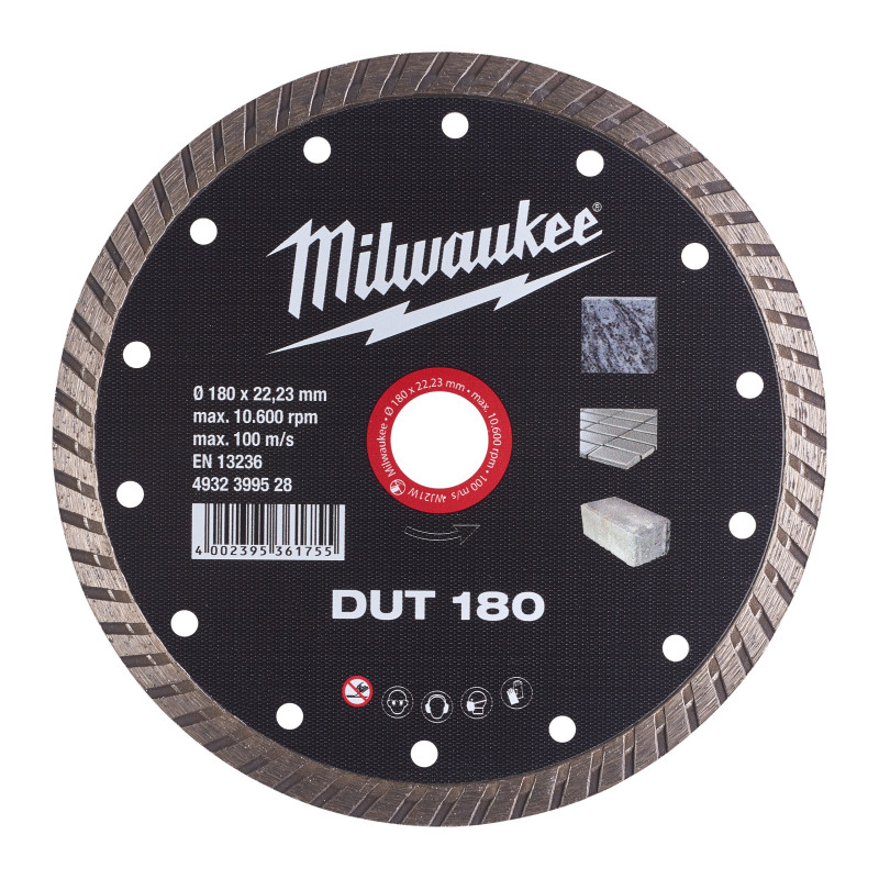 Disque Diamant Dut 180Mm (X1)-Milwaukee Consommable