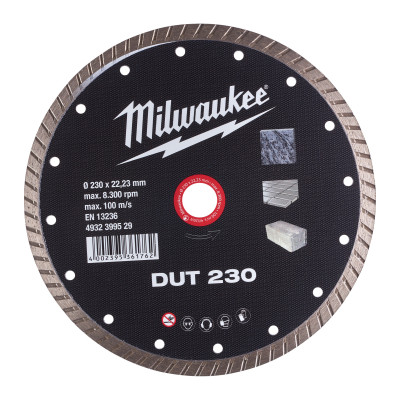 Disque Diamant Dut 230Mm (X1)-Milwaukee Consommable