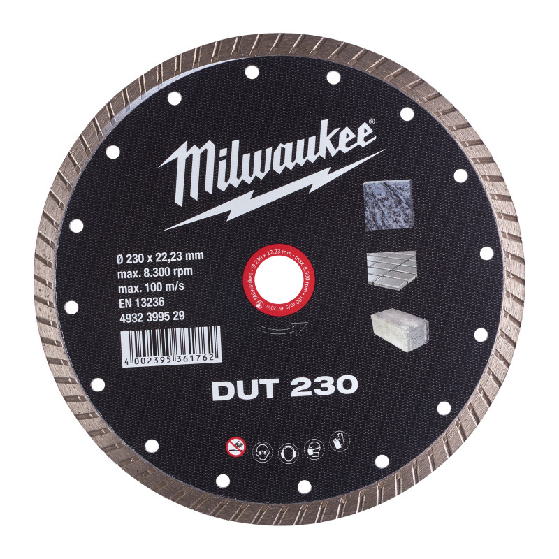 Disque Diamant Dut 230Mm (X1)-Milwaukee Consommable