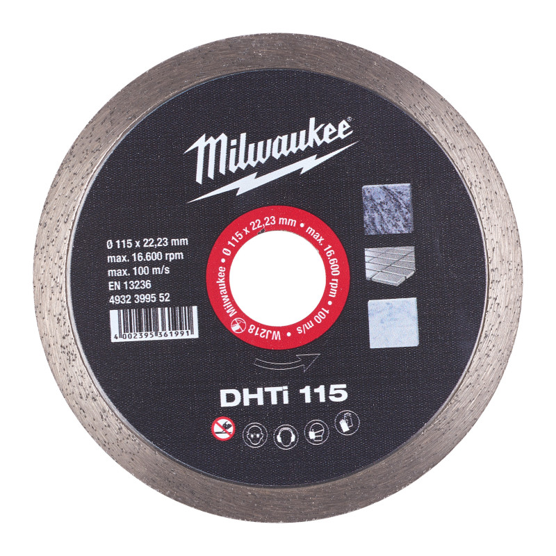 Disque Diamant Dhti 115Mm (X1)-Milwaukee Consommable