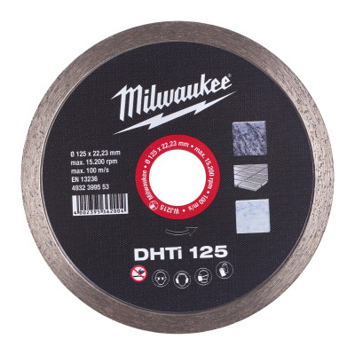 Disque Diamant Dhti 125Mm (X1)-Milwaukee Consommable