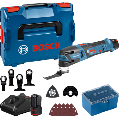 Outil oscillant GOP 12 V-28 + GBA 2 x3,0 Ah + GAL 1230 L
