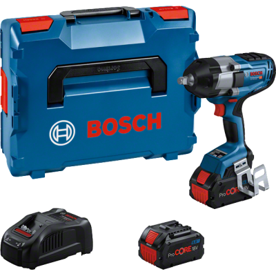 Boulonneuse GDS 18 V-1000 + ProCORE18 V 2 x8,0 Ah + GAL 1880 L