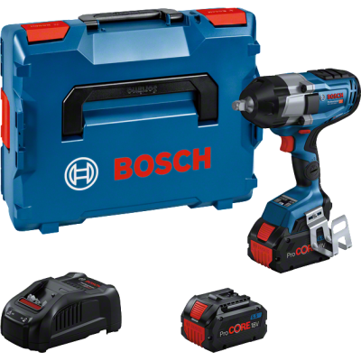 Boulonneuse GDS 18 V-1000 + ProCORE18 V 2 x5,5 Ah + GAL 1880 L