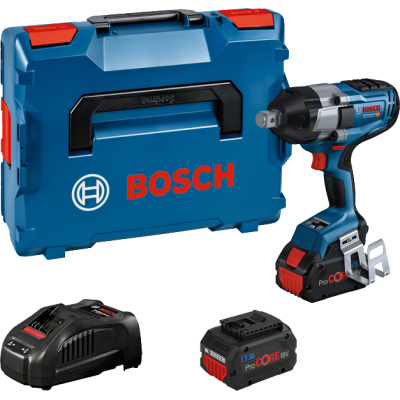 Boulonneuse GDS 18 V-1050 H + ProCORE18 V 2 x5,5 Ah + GAL 1880 L