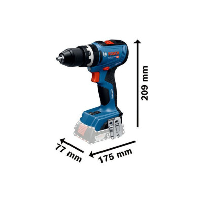 Perceuse à percussion GSB 18 V-65 + GBA 2 x5,0 Ah + GAL 18 V-40 L