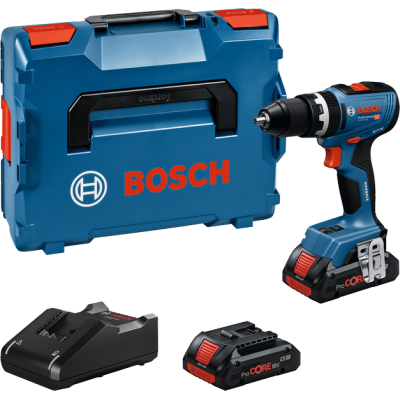 Perceuse à percussion GSB 18 V-65 + ProCORE18 V 2 x4,0 Ah L