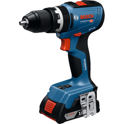 Perceuse à percussion GSB 18 V-65 + 2 x4,0 Ah + 82 acc LC