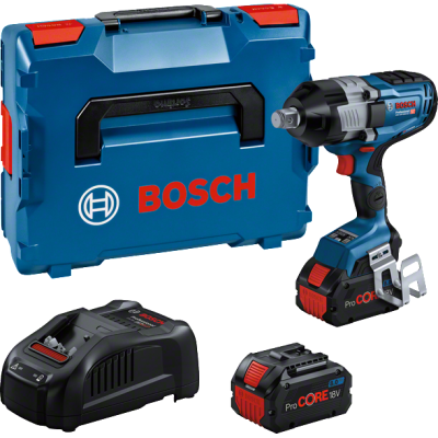 Boulonneuse Gds 18 V-1600 Hc + PROCORE18 V 2 X8,0 Ah + GCY42 + Gal 1880 Cv L