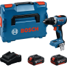 Perceuse-visseuse GSR 18 V-65 + GBA 2 x5,0 Ah + GAL 18 V-40 L