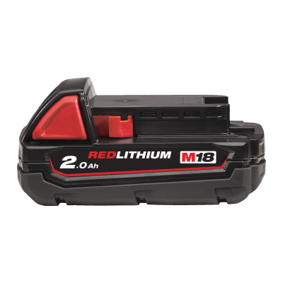 M18 B2 - 18V 2,0H Red Lithium - Système M18 -Milwaukee Batteries, Chargeurs, Lam