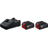 Starter Set GBA 18 V 2 x4,0 Ah + GAL 18 V-40 (C)