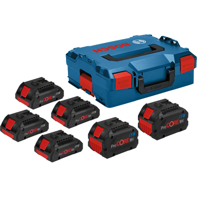Set Multiple ProCORE18 V 4 x4,0 Ah + ProCORE18 V 2 x8,0 Ah L