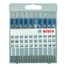 Kit 10 Lames scie sauteuse Métal T 218 A T 118 G T 118 A T 118 B x10