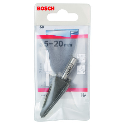 Fraise progressive cylindrique Ø 5 mm à 20 mm Longueur 71 mm
