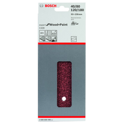 10ABRVIBR 93 X230 Efwp 8 G40/80/120/180 Etrier grain 40