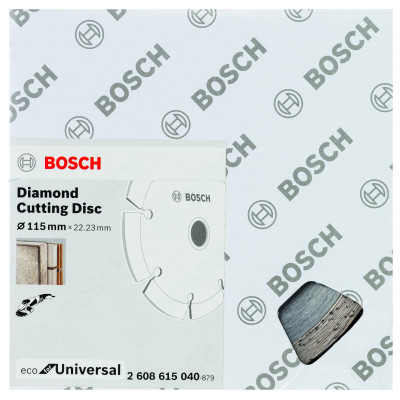 10 Disques Diamant Eco for Universal Bosch 115 x22,23 x7