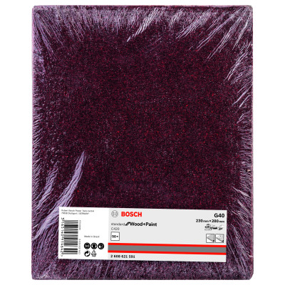Feuille abras. C420 SfWP 230 x280 mm G40 grain 40