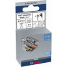 Brosse en biseau PRO pour l'Inox pour perceuse 50 x0.3 mm