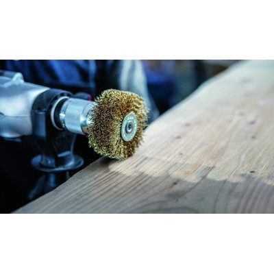 Brosse circulaire PRO pour perceuse 80 x0,2 mm