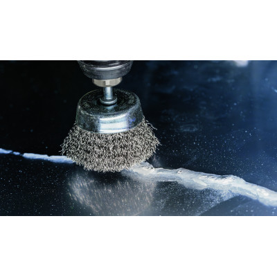 Brosse boisseau PRO Multi-matériaux pour perceuse 50 x0.2 mm