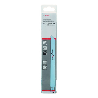 25 Lames scie sabre BIM Flexible Métal 225 mm S1122EF