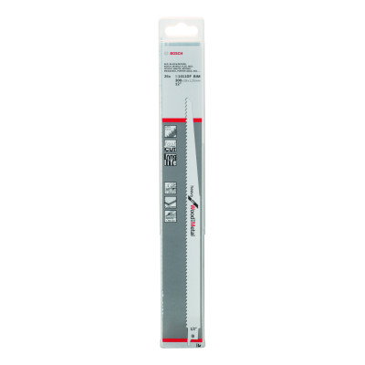25 Lames scie sabre BIM Endurance Bois & Métal 300 mm S1411DF