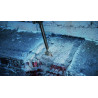 Burin bêche PRO 30-4C 75 x450 mm
