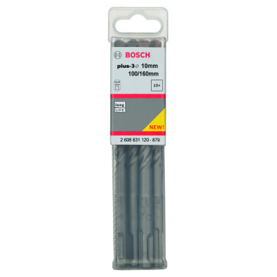 10 Foret beton SDS plus 3 ORIGINAL 10 x100 x160 mm