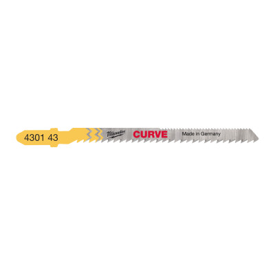 Lames De Scies Sauteuses Bois Et Plastique Curve Cut 75Mm (X5)-Milwaukee Consomm