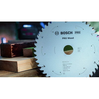 Lame scie Circulaire Sans-fil PRO Bois 250 x30 x2,2 mm 24D