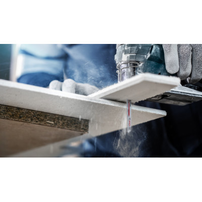 10 Lames scie sauteuse EXPERT Carbure Plâtre 100 mm T141HM